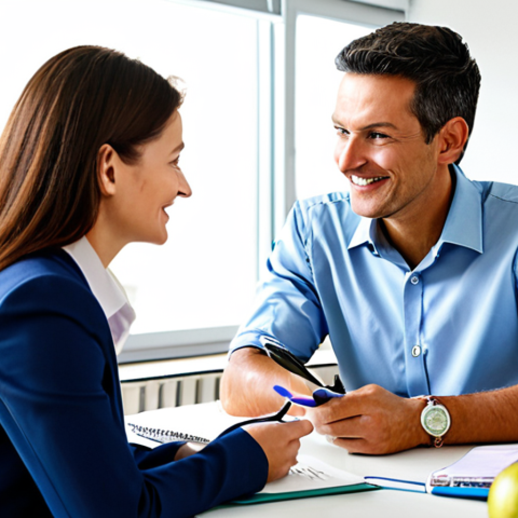 건강코칭의 교육적 역할 - Healthy Eating Consultation**

"A friendly and professional health coach in a brightly lit office, a...