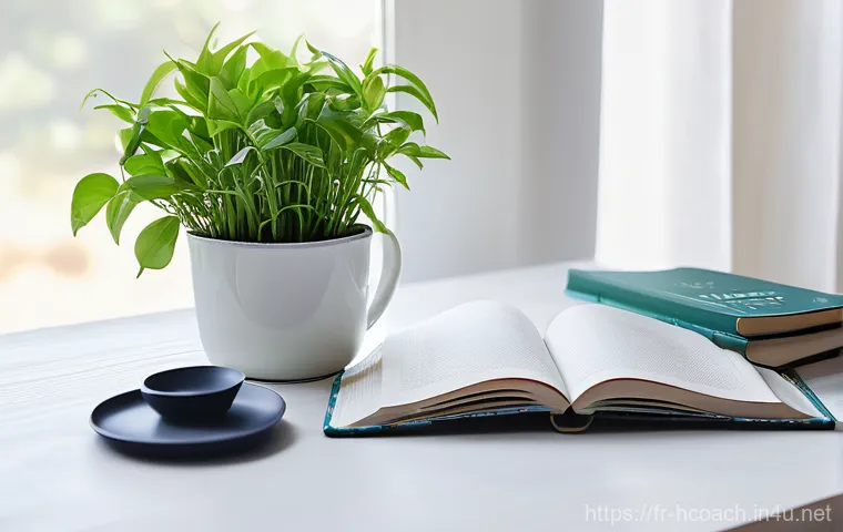 건강코칭과 심리적 동기부여 - **Prompt 2: Empowering Coaching Session**
    A bright, modern, and inviting office space or a cozy,...